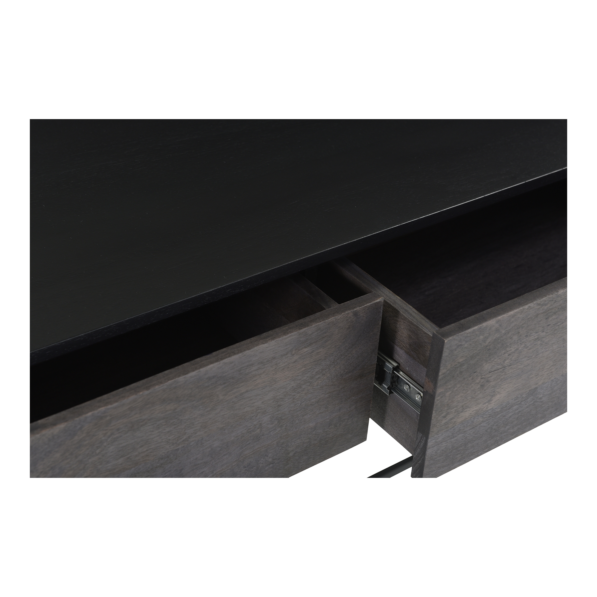 Tobin Console Table Charcoal Grey - Image 3
