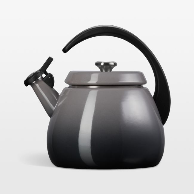 Le Creuset ® Signature Cloche 2.2-Qt. Oyster Whistling Tea Kettle - Image 0