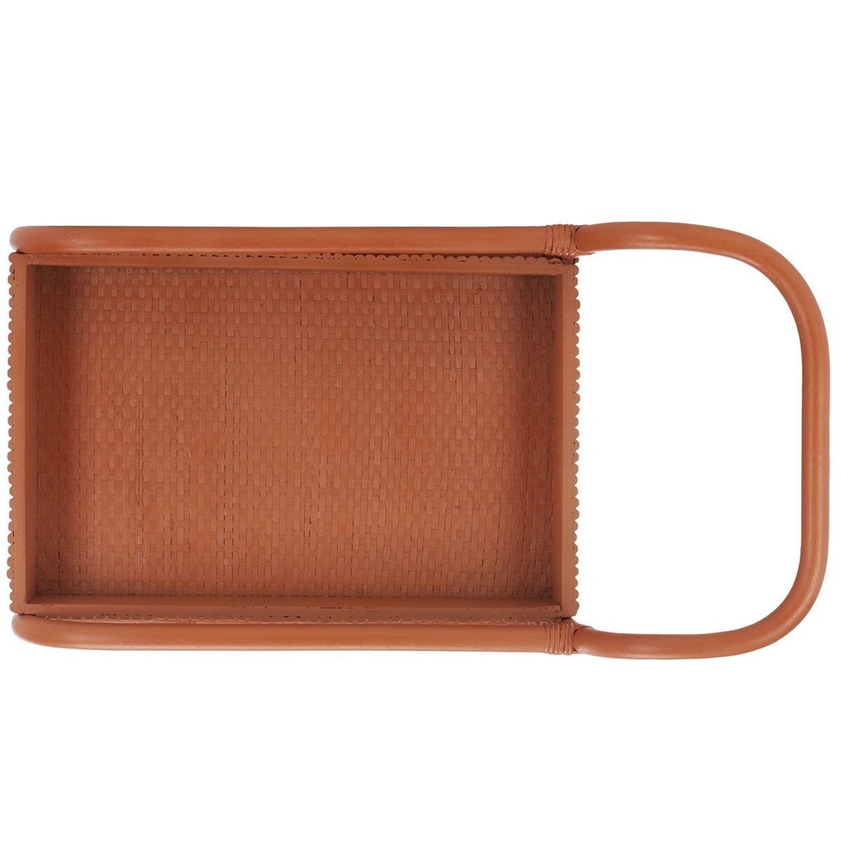 Barnette Rattan Pole Barcart - Amber - Safavieh - Image 5