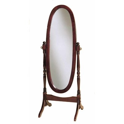 Teplin Swivel Wood Traditional Cheval Mirror - Image 0