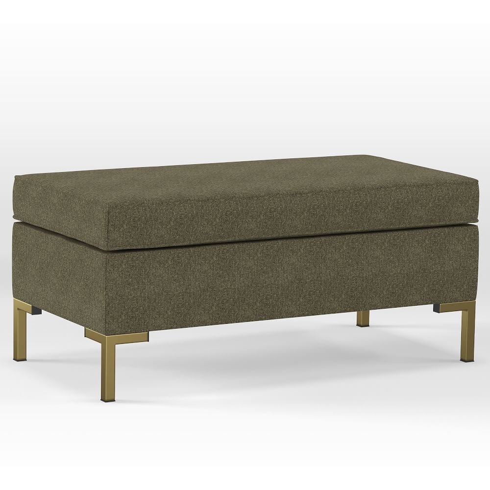 Simple Rectangular Bench, Orly Army - Image 0