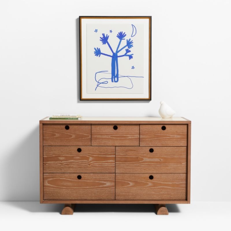 Joshua Tree Black Framed Wall Art Print by Jeremiah Brent - Image 3