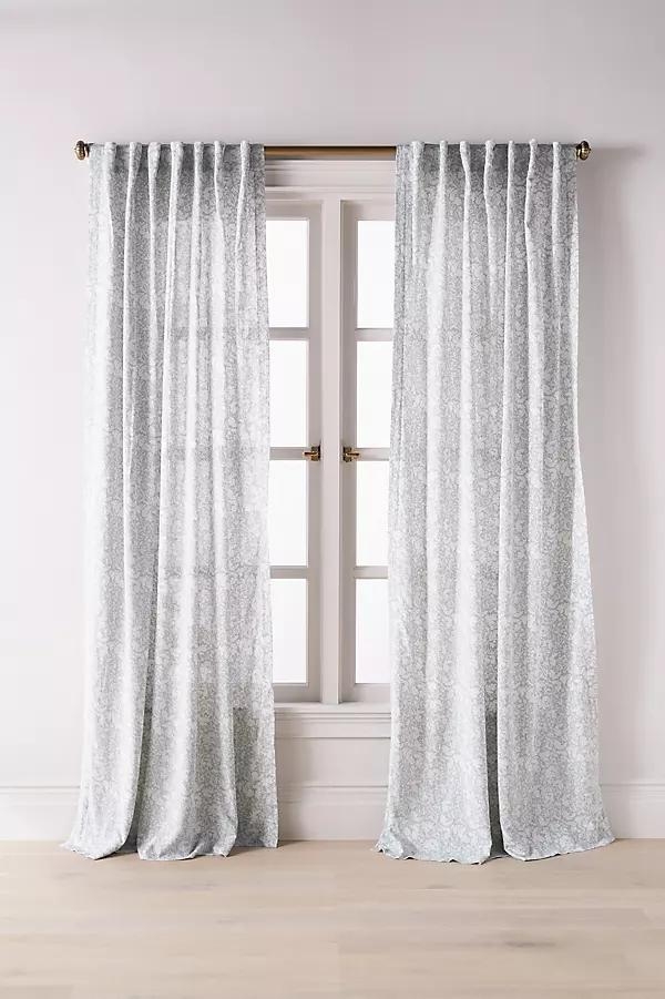 Hyacinth Printed Curtain - Image 0