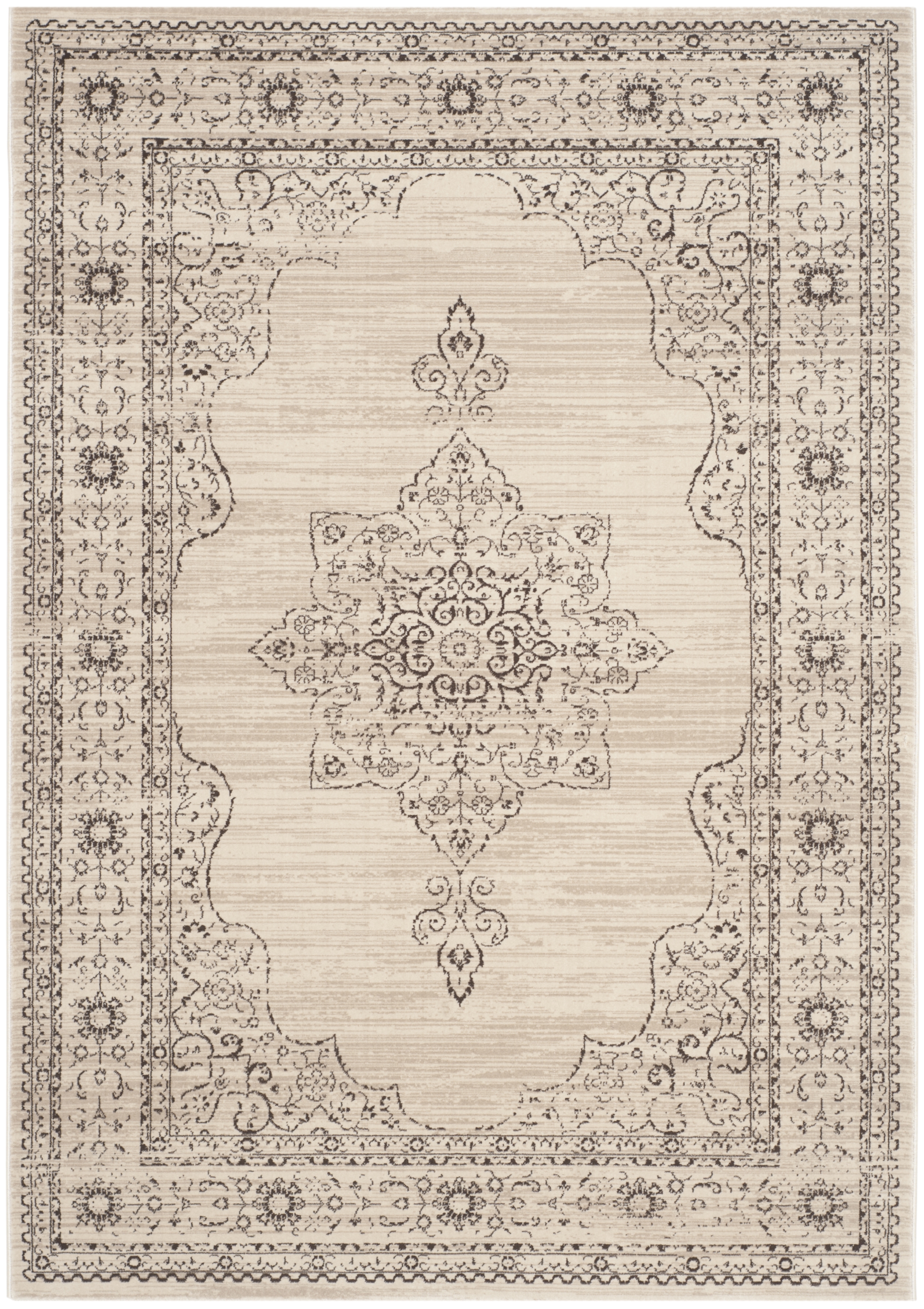 Arlo Home Woven Area Rug, SER210A, Cream/Gold,  5' 1" X 7' 6" - Image 0