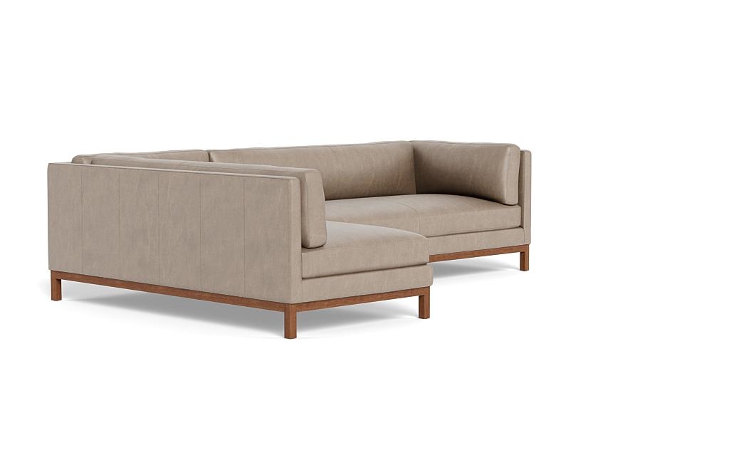 Jasper Leather Left Chaise Sectional - Image 1
