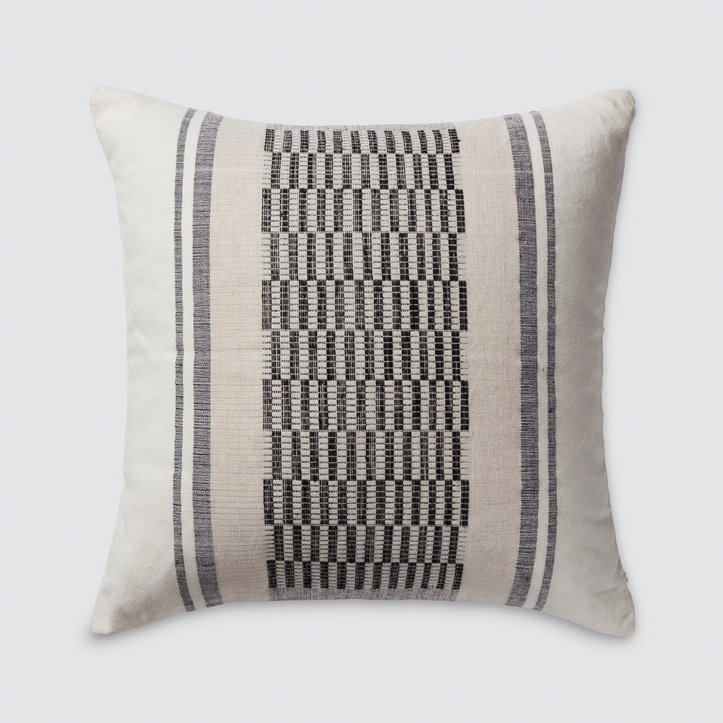 Adhira Pillow - Ecru By The Citizenry - Image 0