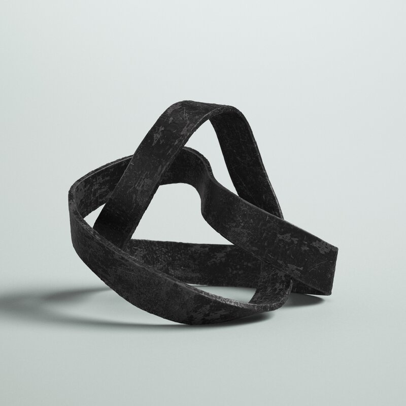 Black Samara Sculpture - Image 1