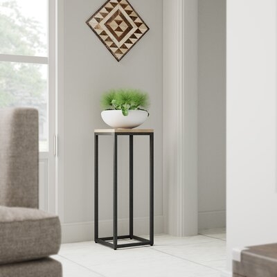 Groover Square Pedestal Plant Stand - Image 0