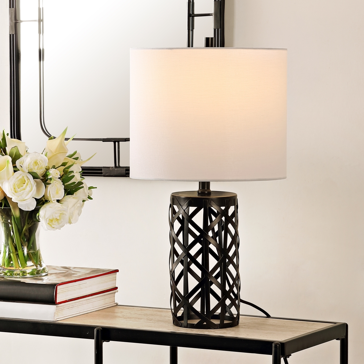 Berny 22" Table Lamp - Black - Image 3