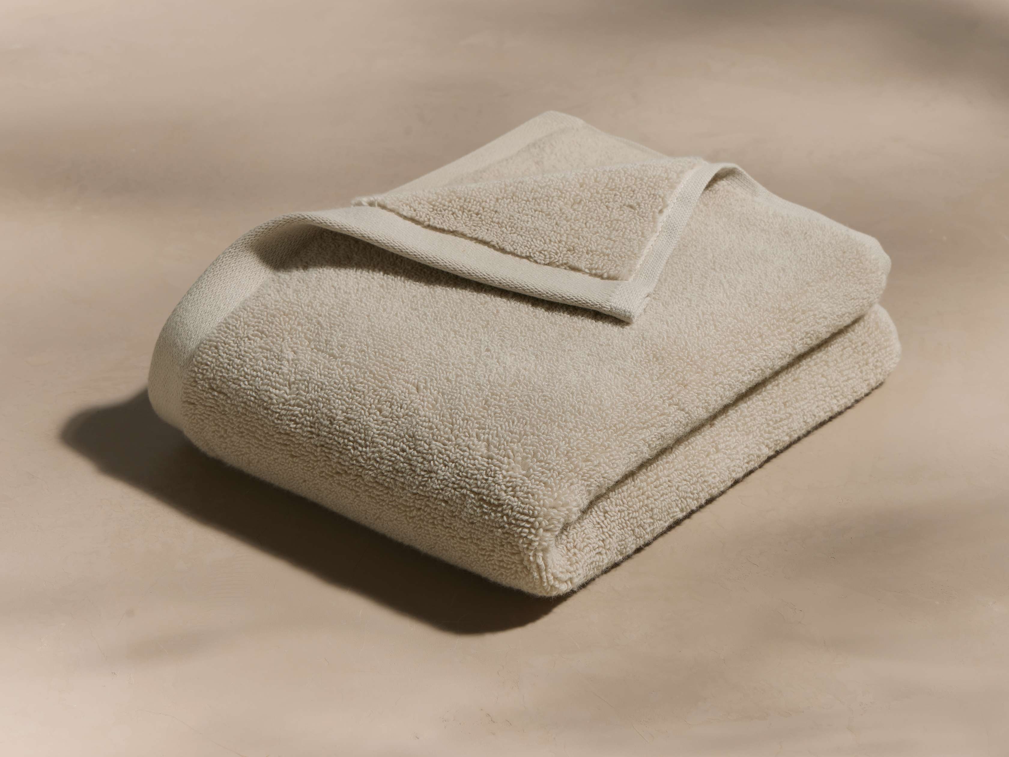 Classic Turkish Hand Towel in Cotton Brown  Dune - Image 0