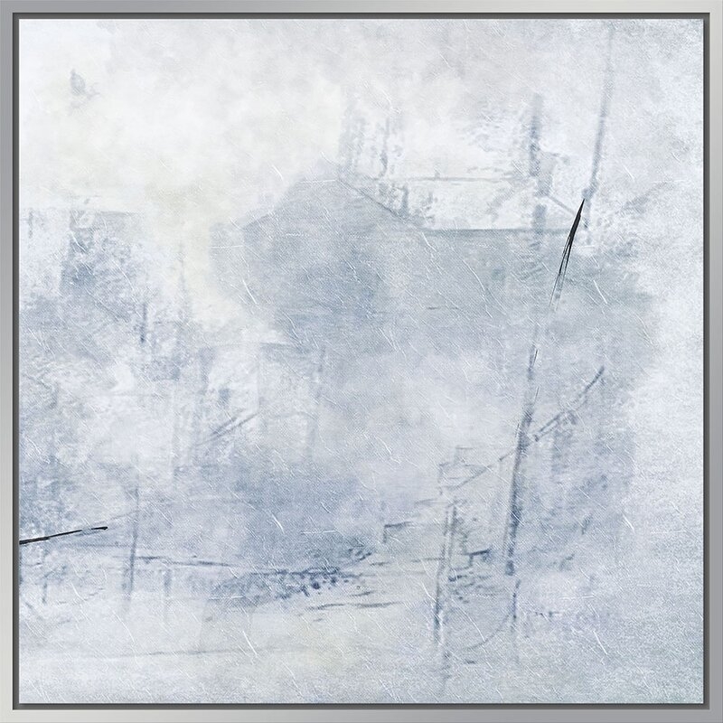 JBass Grand Gallery Collection Abstract Colors II - Floater Frame Painting on Canvas - Image 0