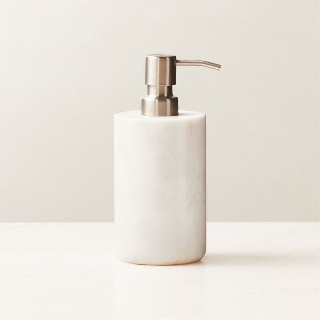 Nexus White Marble Soap Pump - Image 0