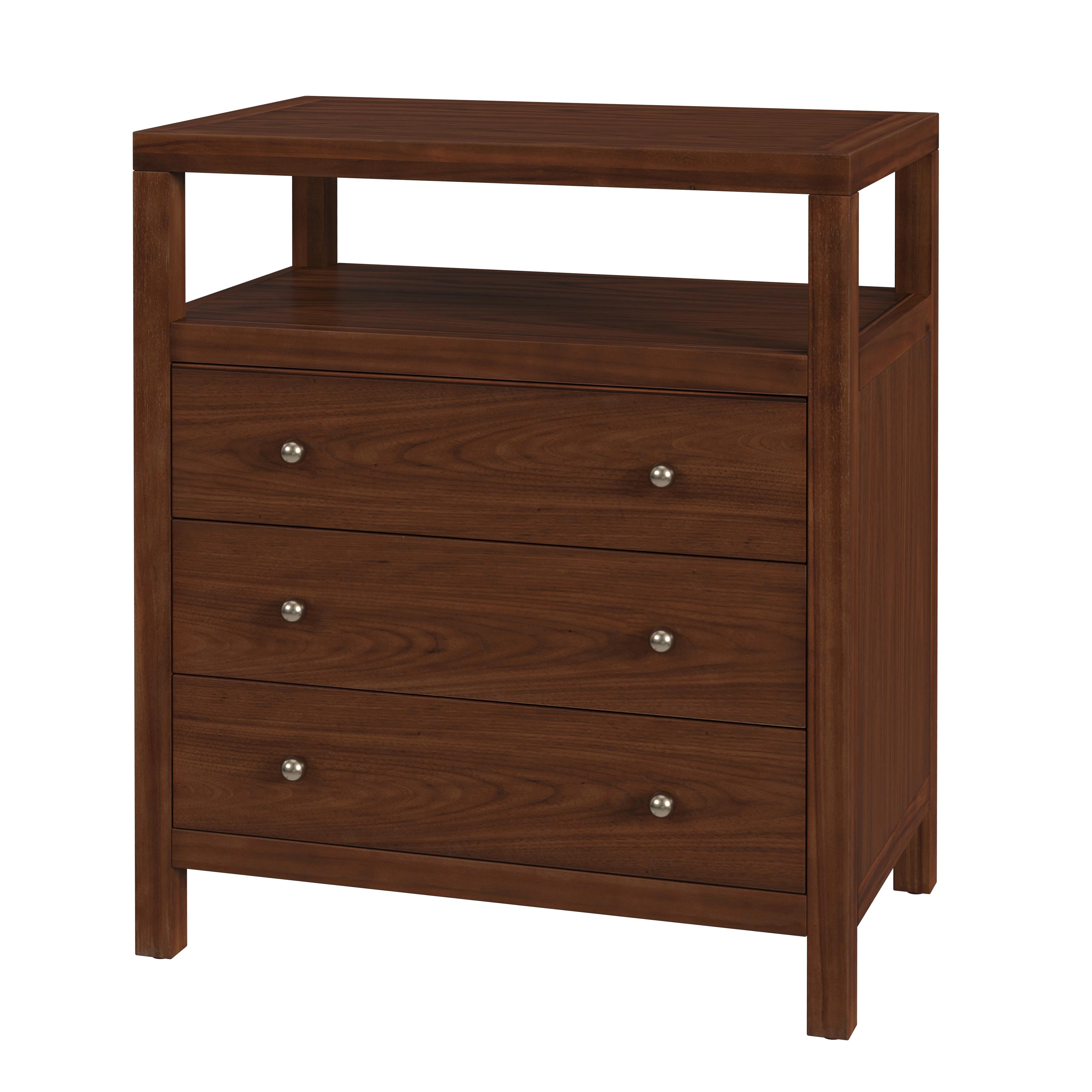 Nora Walnut Nightstand - Image 0