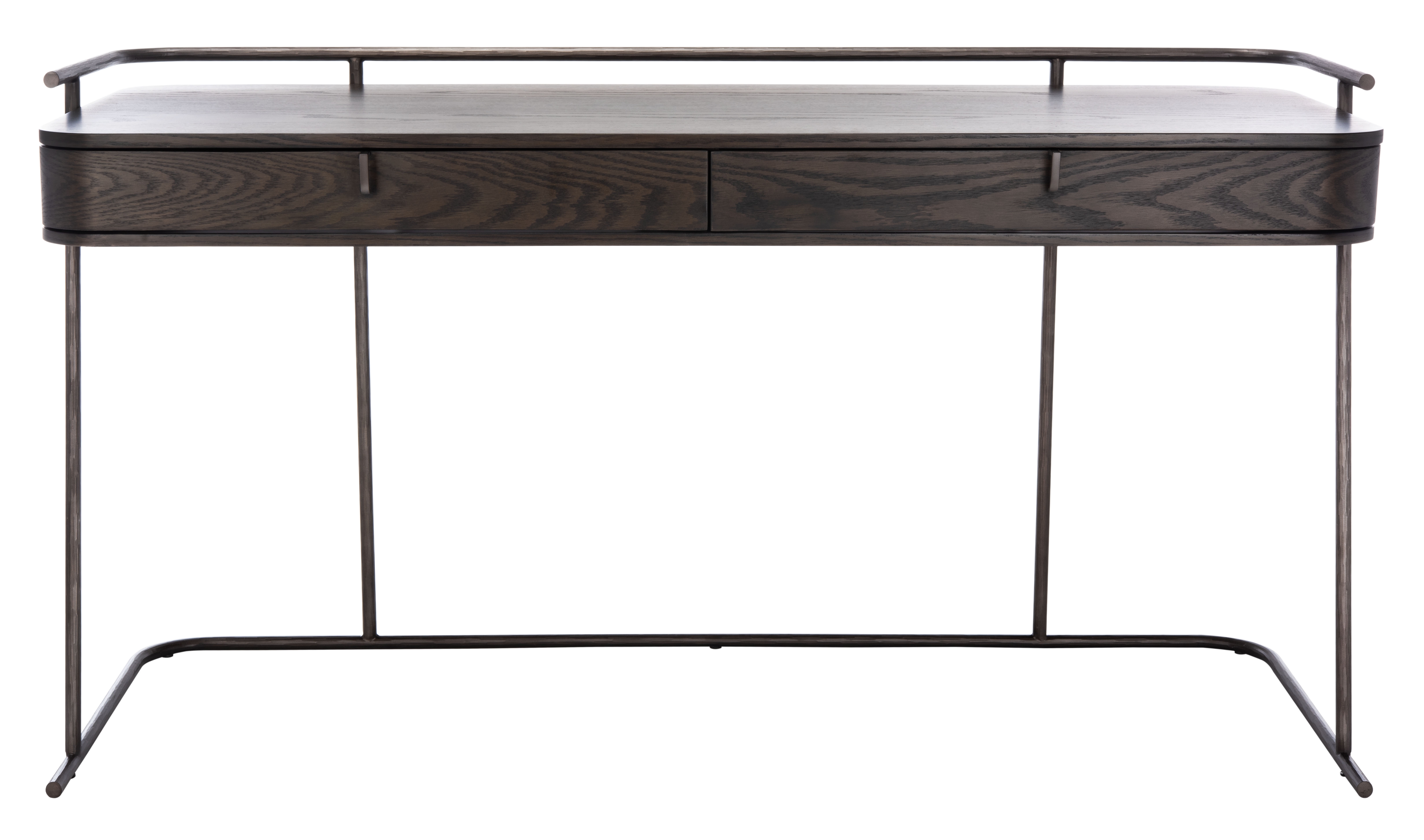 Ferrell Modern Wood Desk - Dark Walnut  - Arlo Home - Image 0