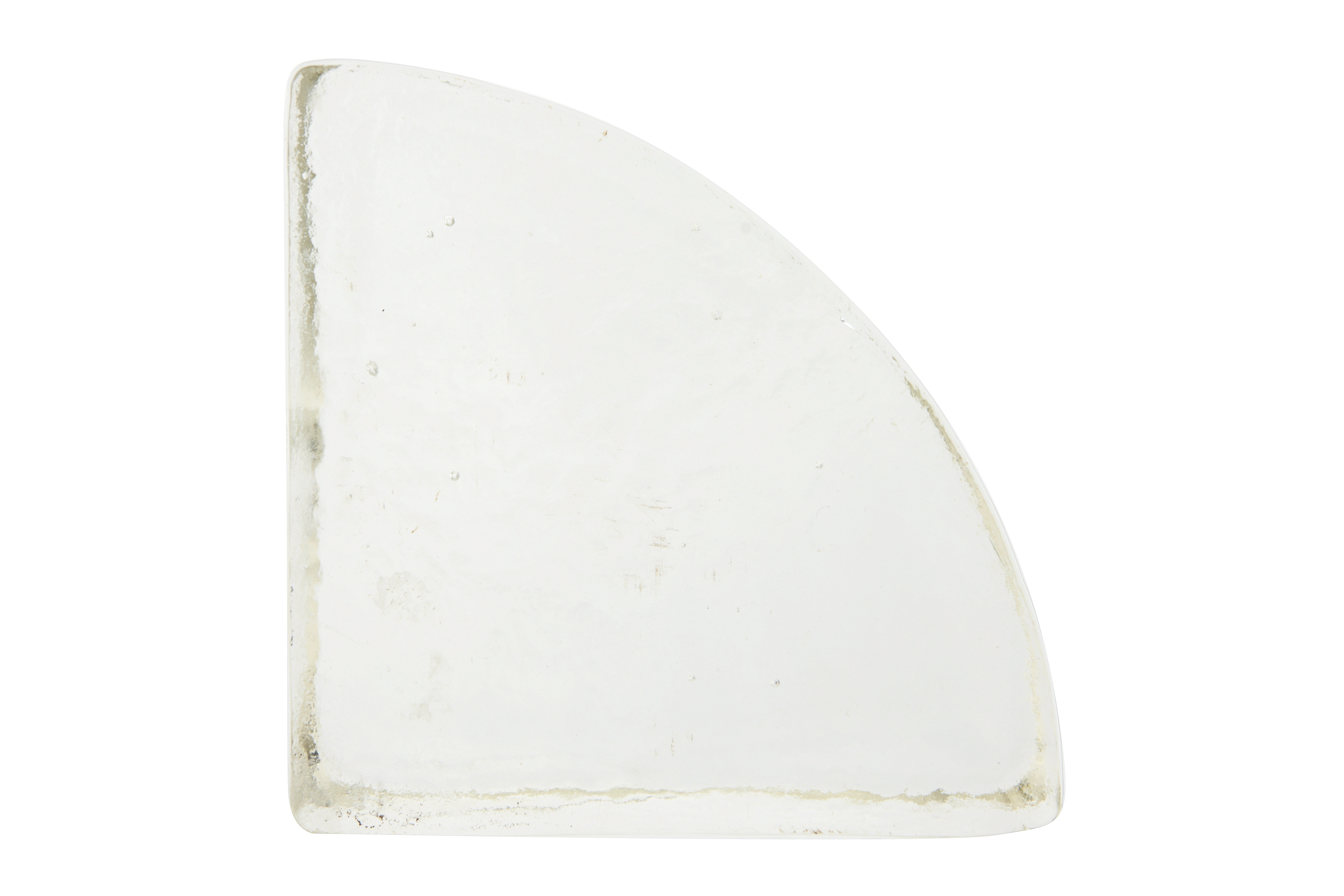 Decorative Geometric Glass Block Bookend, Clear - Image 0