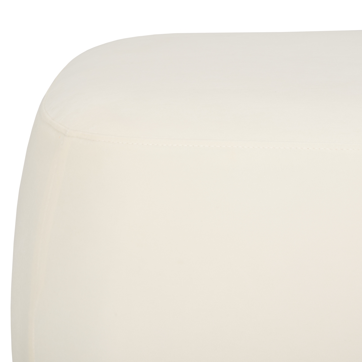 Whitley Rectangular Ottoman - Cream - Safavieh - Image 2