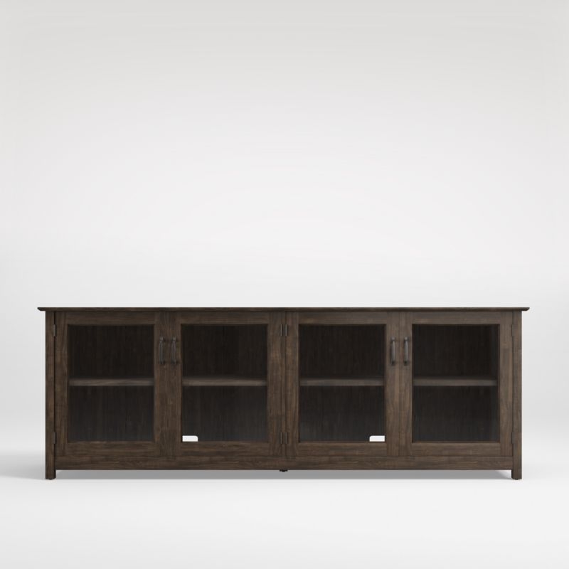 Ainsworth Charcoal Cherry 85" Media Console - Image 1