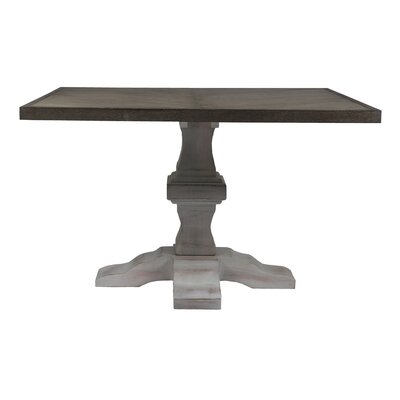 Phillipston 48" Mango Solid Wood Pedestal Dining Table - Image 0