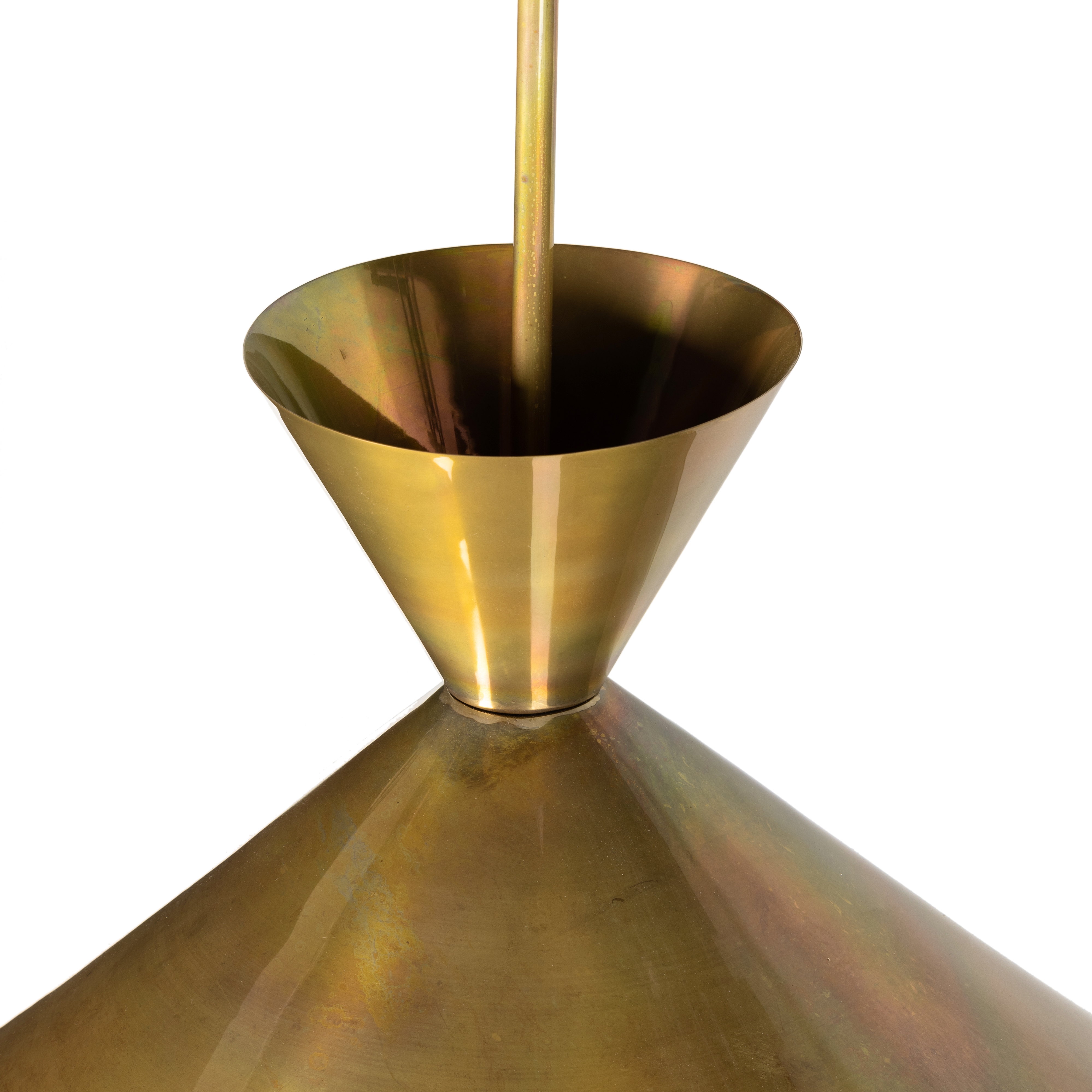 Clement Large Pendant-Burnt Brass - Image 3