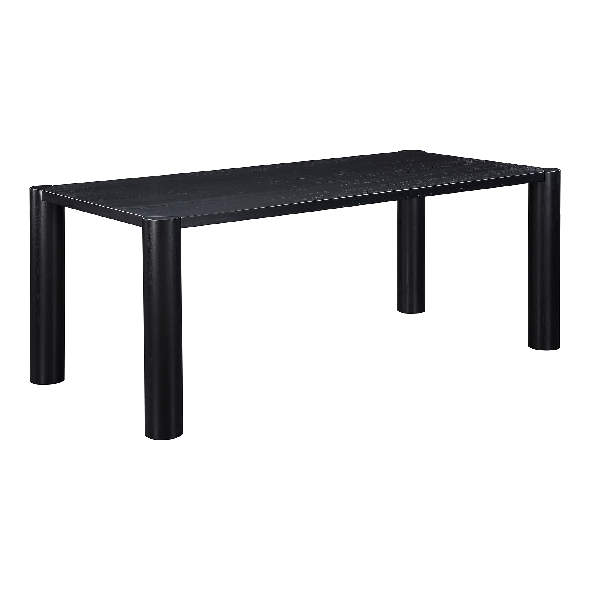 Post Small Dining Table Black - Image 1
