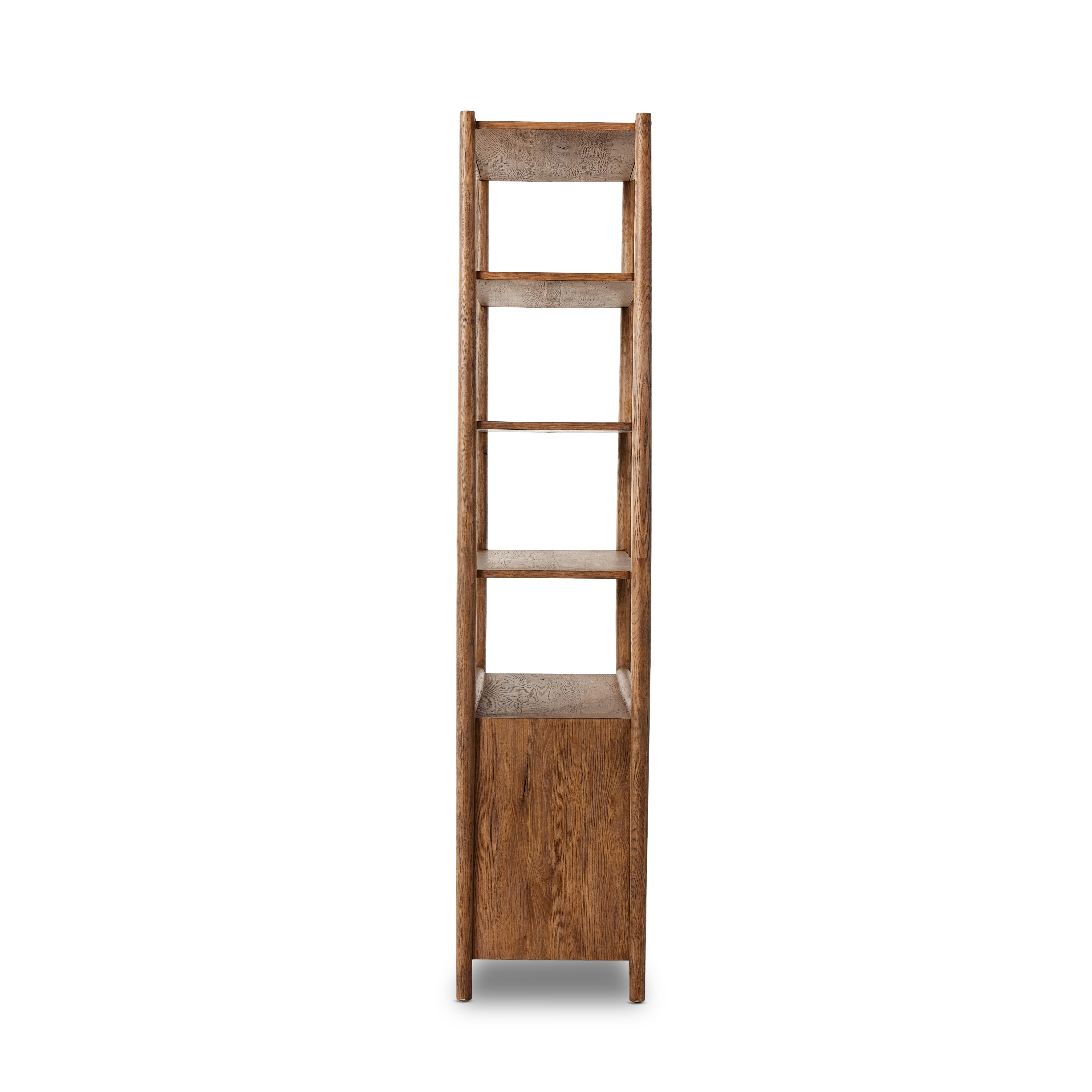 Glenview Bookcase - Weathered Oak - Image 5