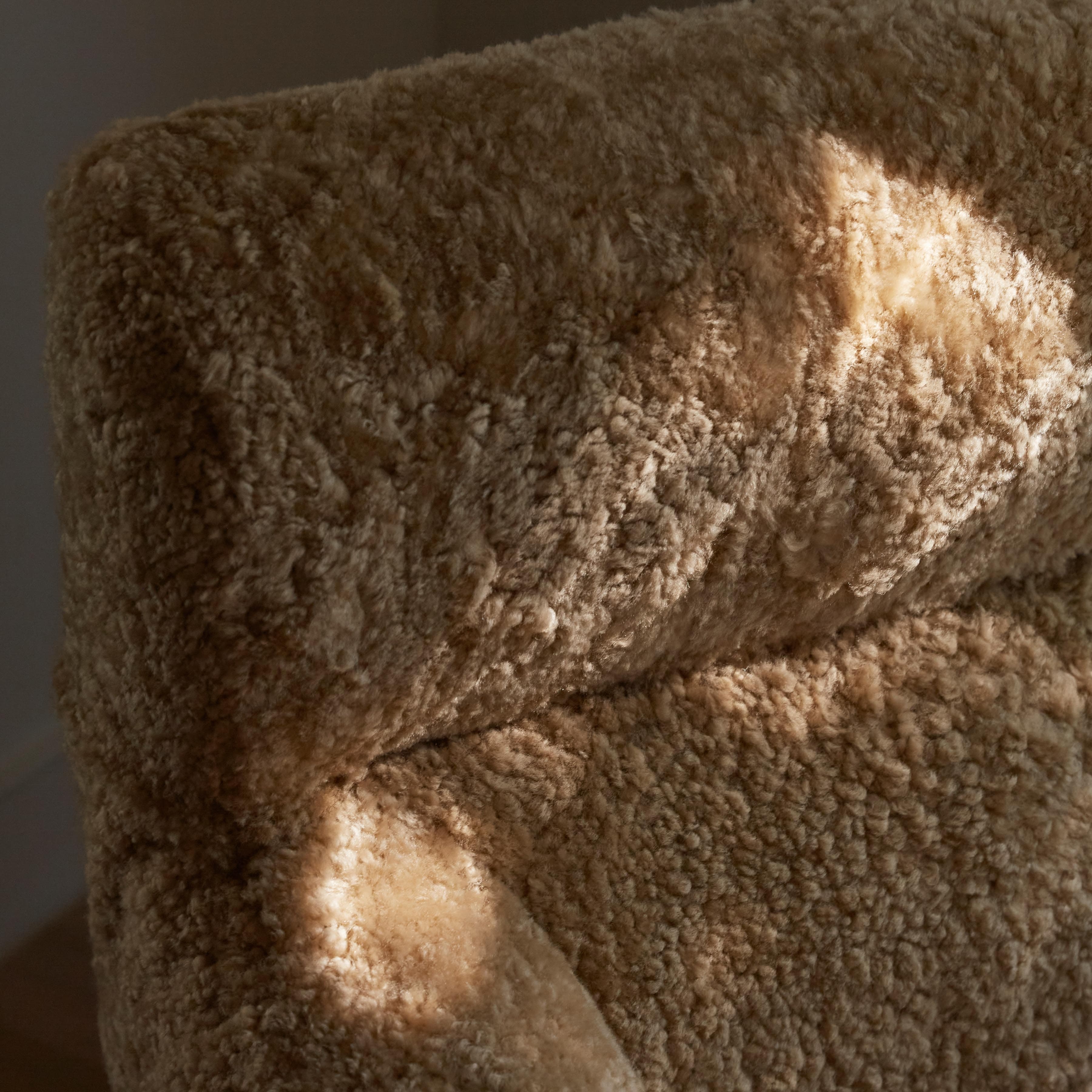 The Citizenry Vale Shearling Armchair | Cream - Image 4