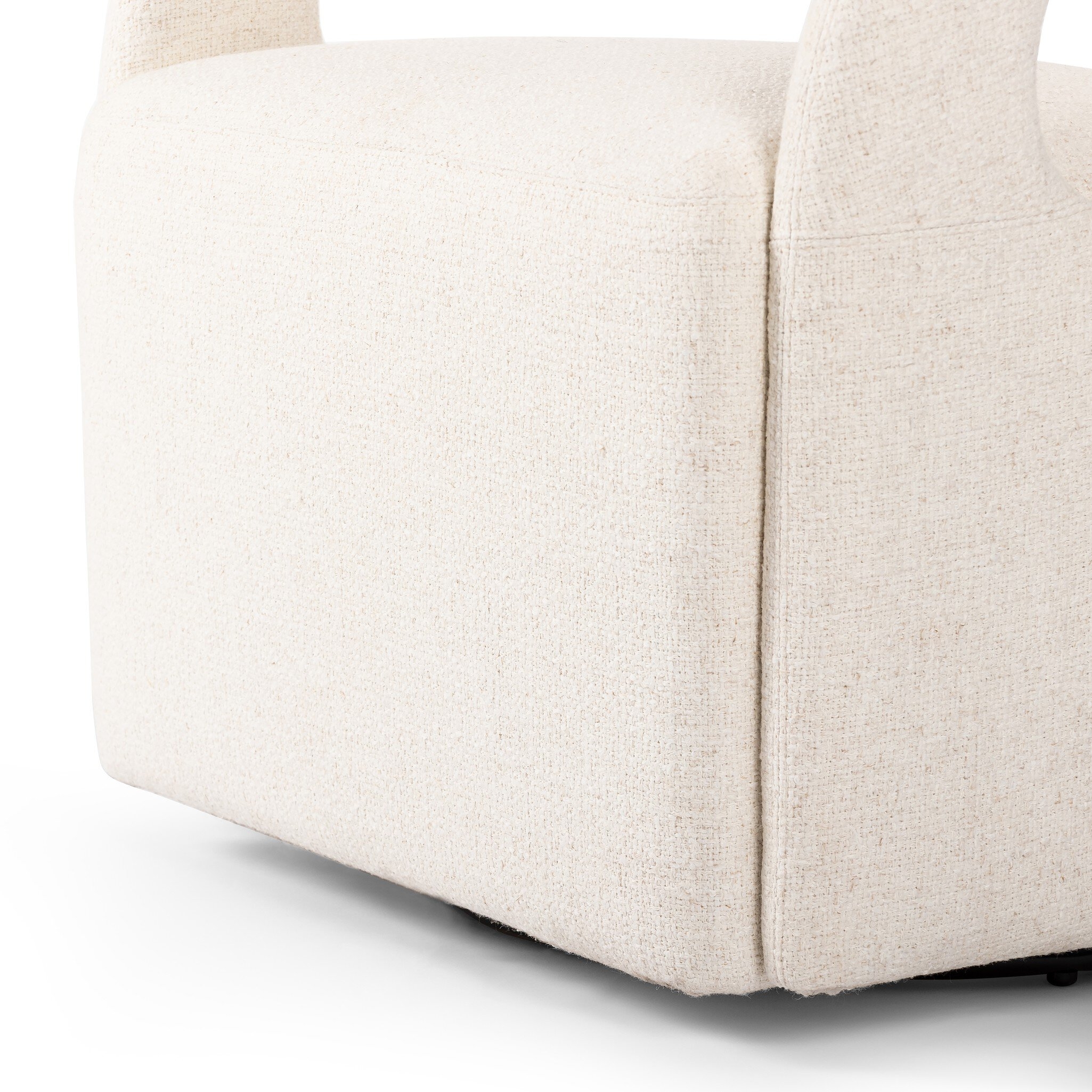 Hawkins Swivel Chair - Omari Natural - Image 7
