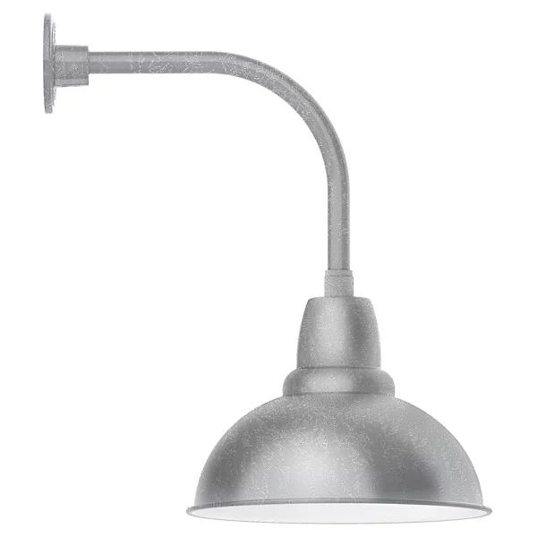 Rhonda Outdoor Curved Arm Wall Sconce - Image 0