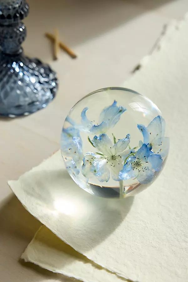 Botanical Resin Paperweight - Image 0