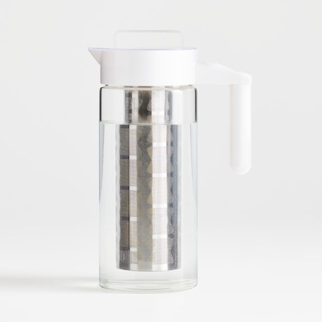 Glass Pitcher with Stainless Steel Infuser - Image 0
