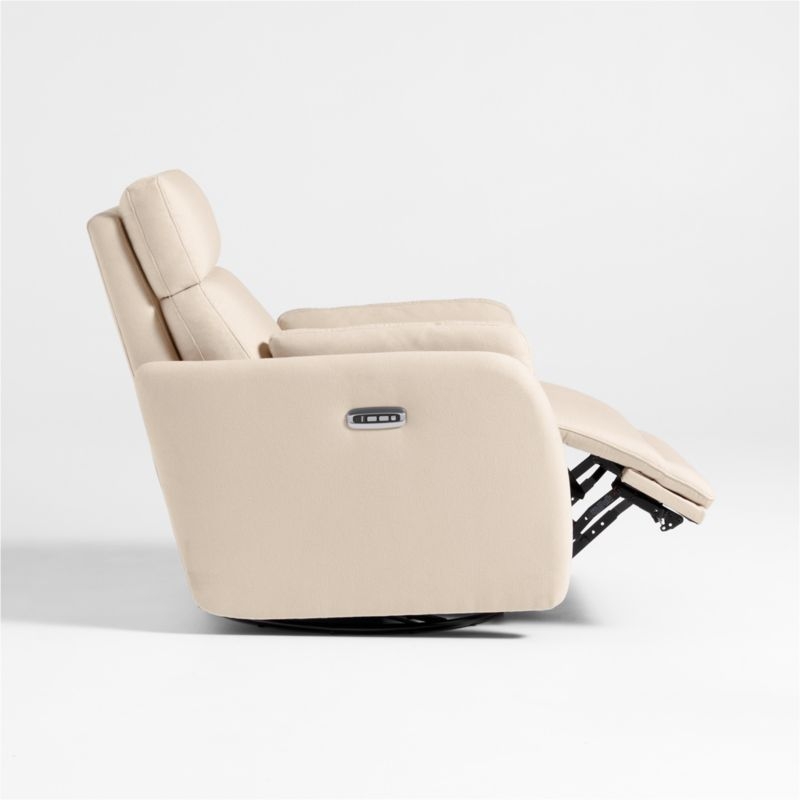 Owen Natural Nursery Electronic Power Recliner with Night Light - Image 9