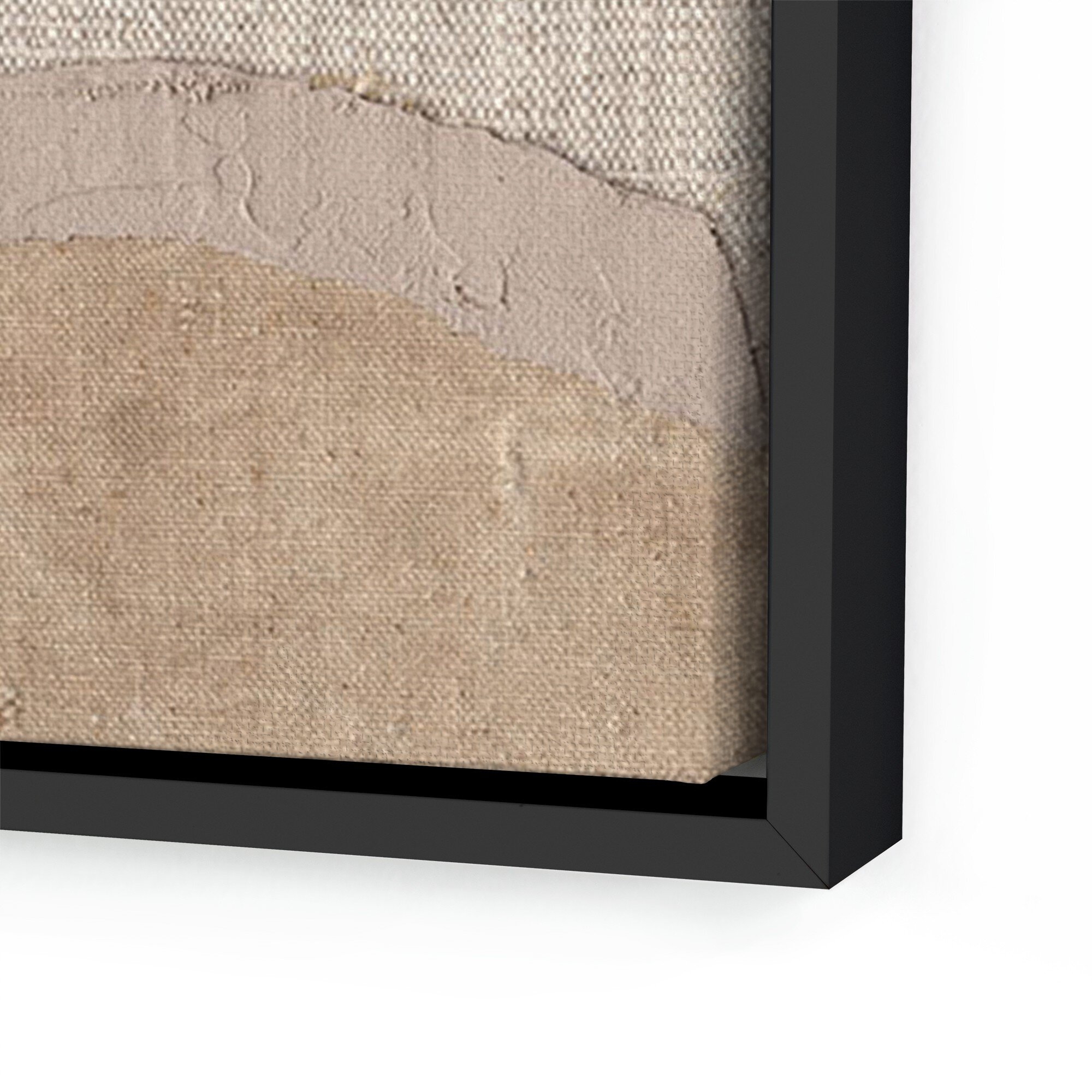 Textile 2 by Raoul Morren - Black Maple Floater - Image 1