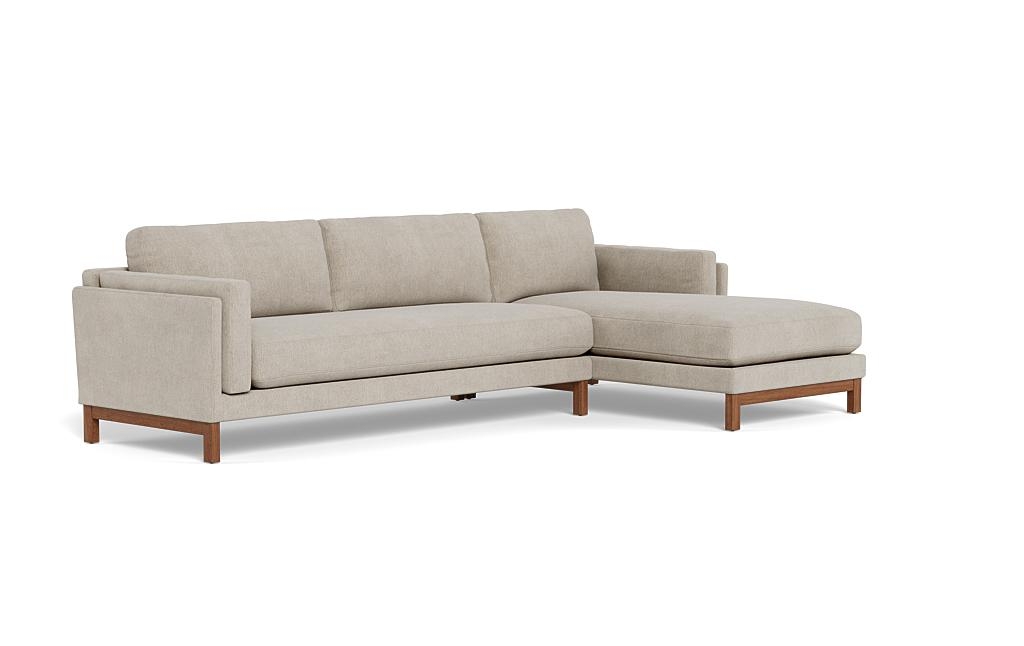 Gaby 3-Seat Right Chaise Sectional - Image 1