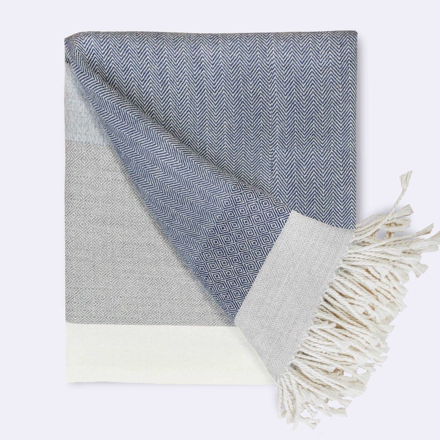 The Citizenry Cascada Alpaca Throw | Grey - Image 8