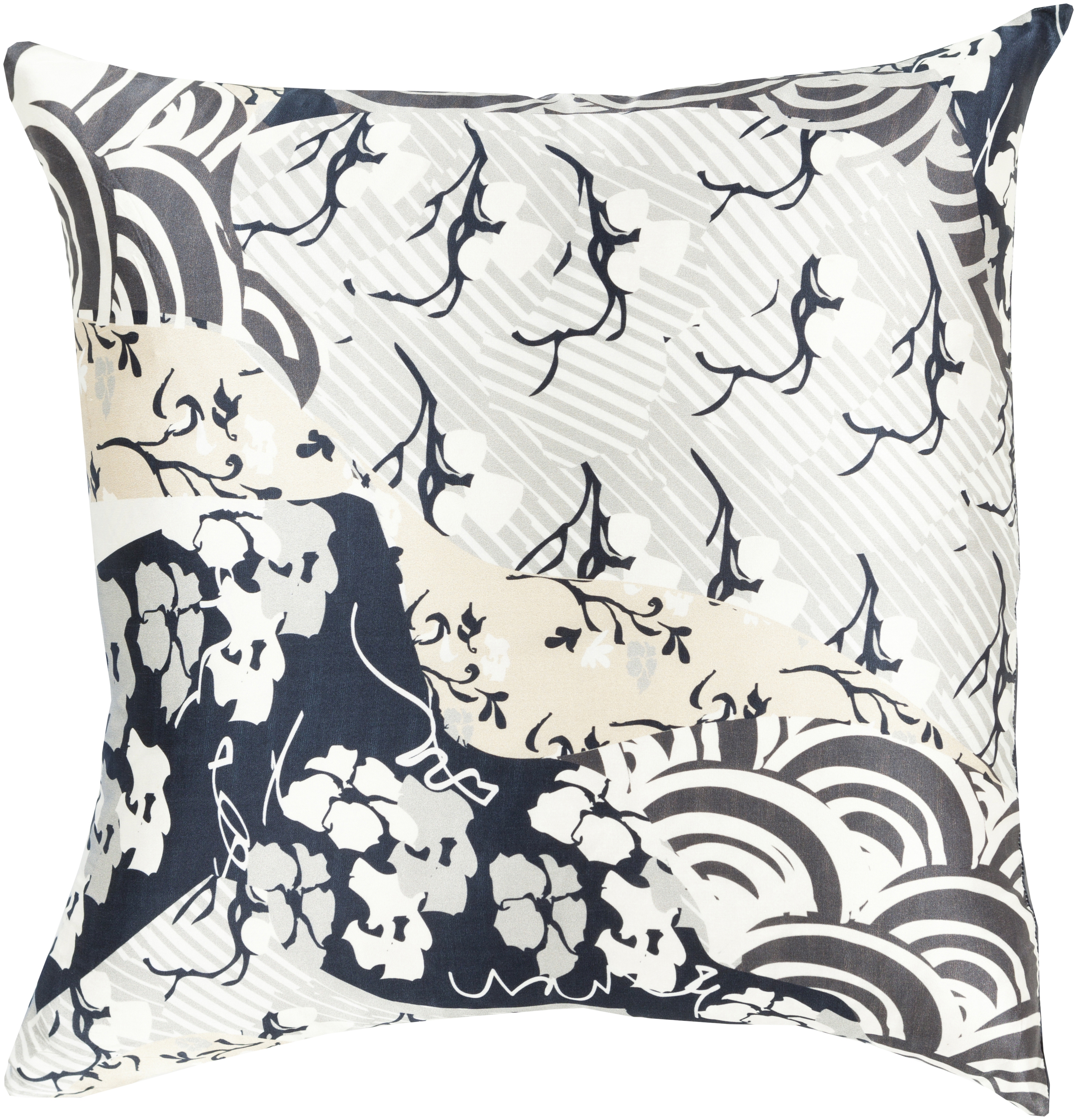 Geisha GE-017 22"L x 22"W Pillow Cover - Image 0