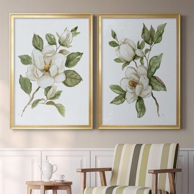 Magnolia Morning I Premium Framed Canvas - Ready To Hang - Image 0