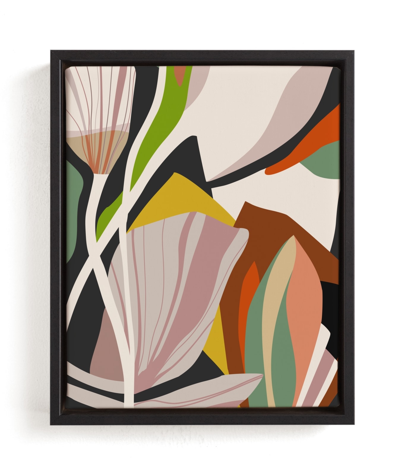 Leaves And Flowers Limited Edition Fine Art Print 2 - Image 0