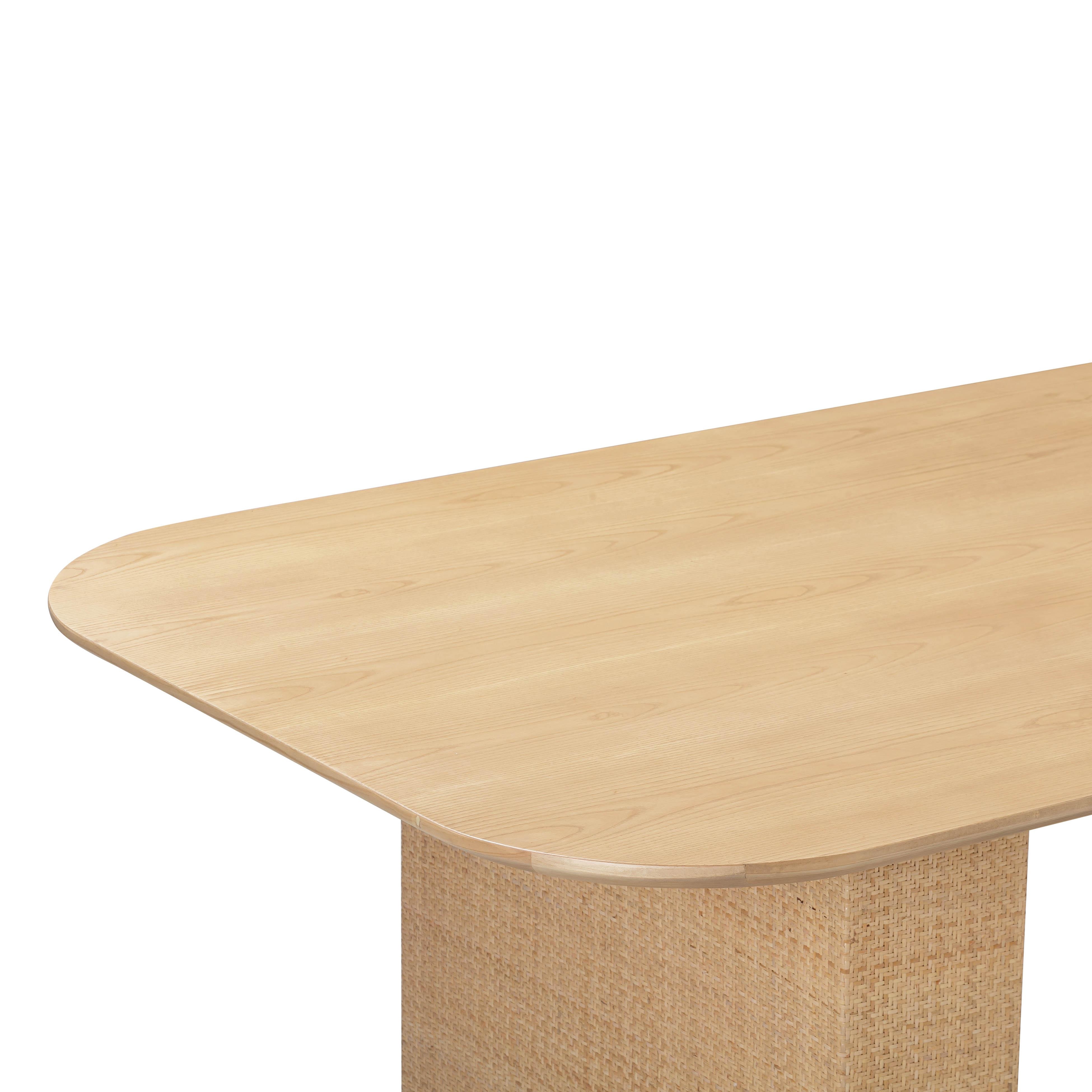 Akiba 96 inch Rectangular Dining Table - Image 3