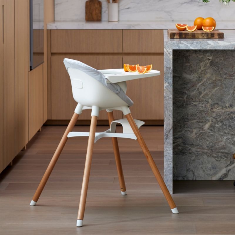 Lalo The Chair 3-in-1 Baby Coconut White High Chair - Image 3