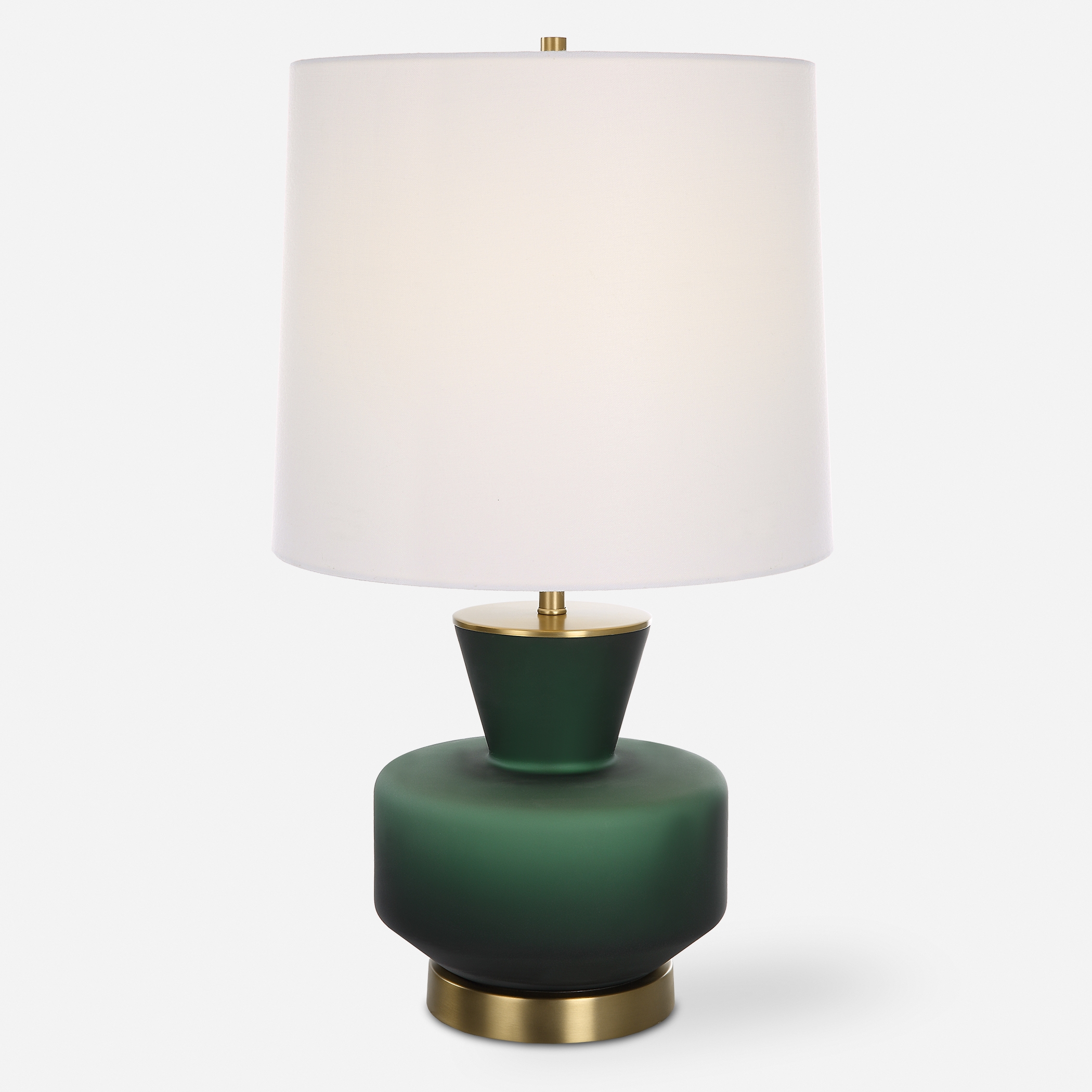 Trentino Dark Emerald Green Table Lamp - Image 0
