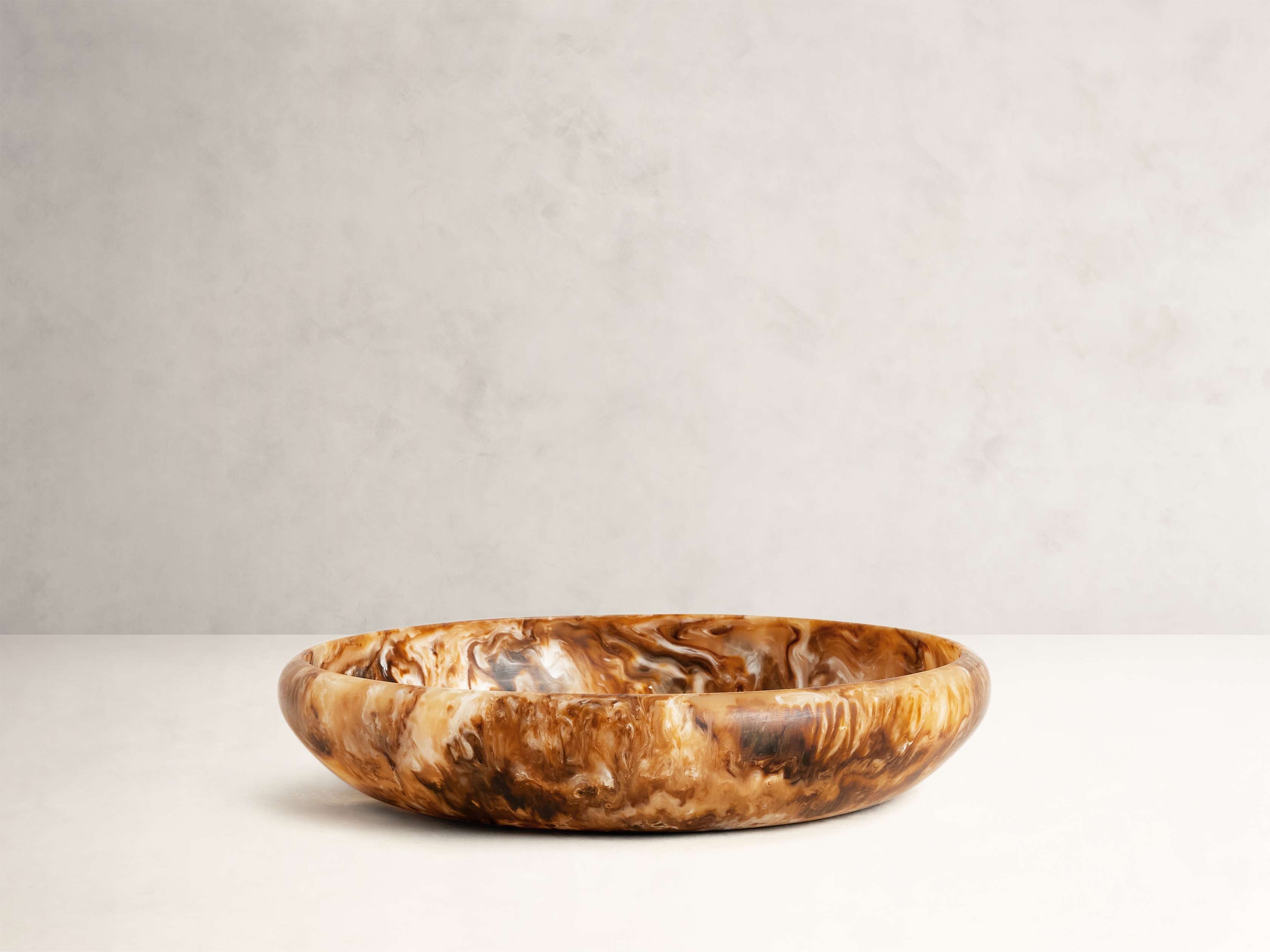 Omaris Bowl in Ceramic Medium Brown - Image 0
