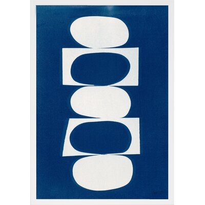 Stacks 1 by Damion Silver - Framed Wall Art - Image 0