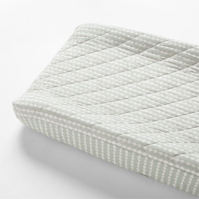 Montcalm Organic Cotton Baby Changing Pad Cover by Jeremiah Brent - Image 0