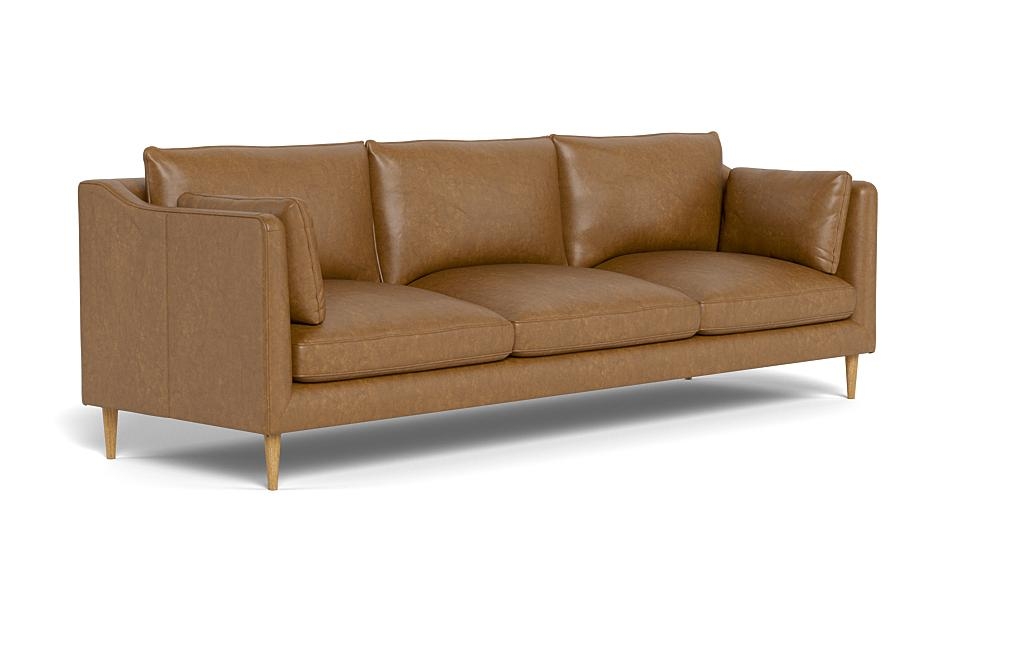 Caitlin Leather 3-Seat Sofa by The EverygirlÃ?Â® - Image 1