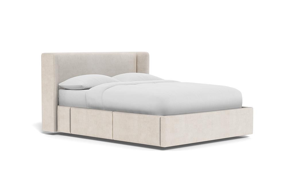 Graham Upholstered Bed with Storage Option - Image 1