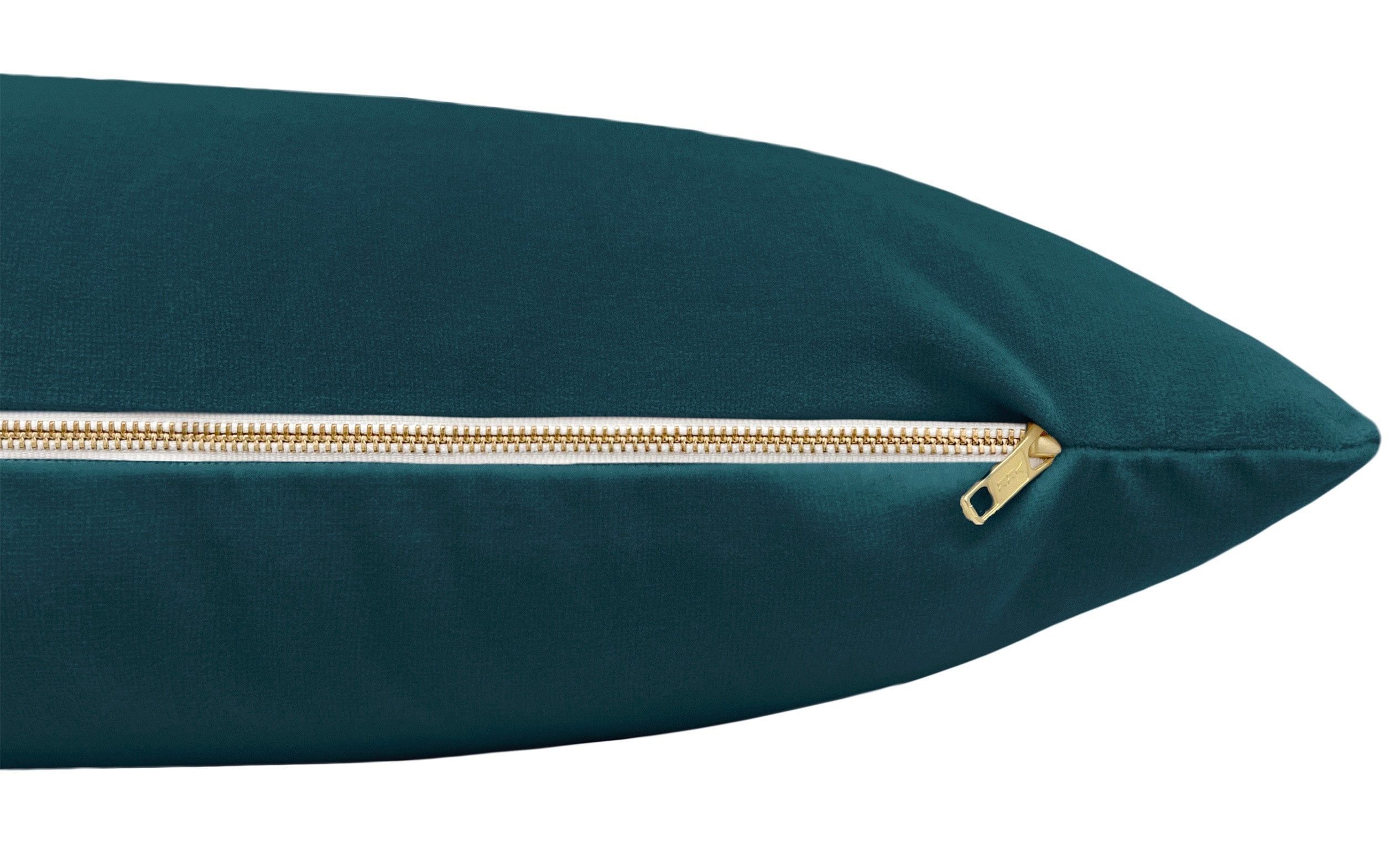 THE XL LUMBAR :: SIGNATURE VELVET // BALTIC BLUE - BY THE YARD - Image 1