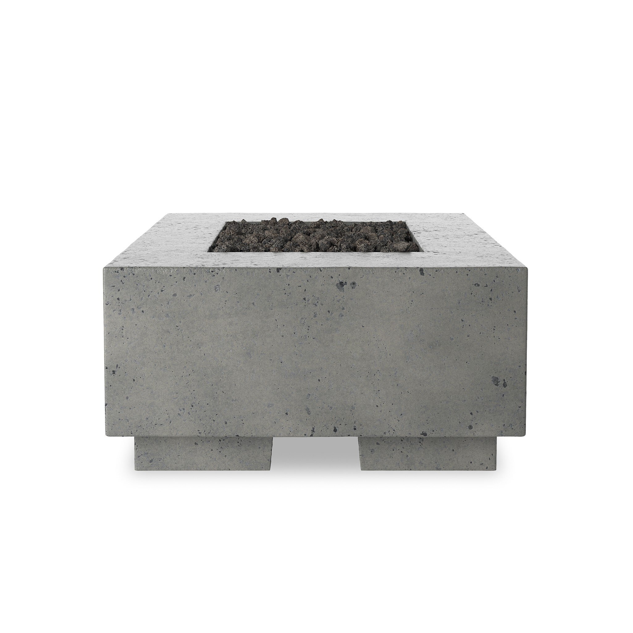 Kenton Outdoor Fire Table - Pewter Concrete - Image 4