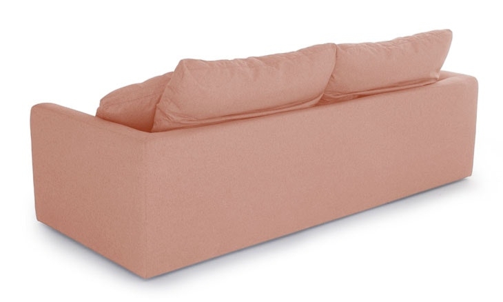Pink Bryant Mid Century Modern Sofa - Royale Blush - Image 4