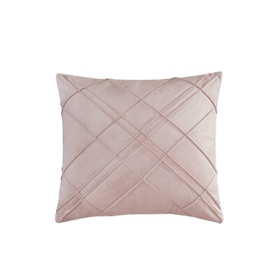 Naomi Square Velvet 20X20 Pillow Cover and Insert - Image 0