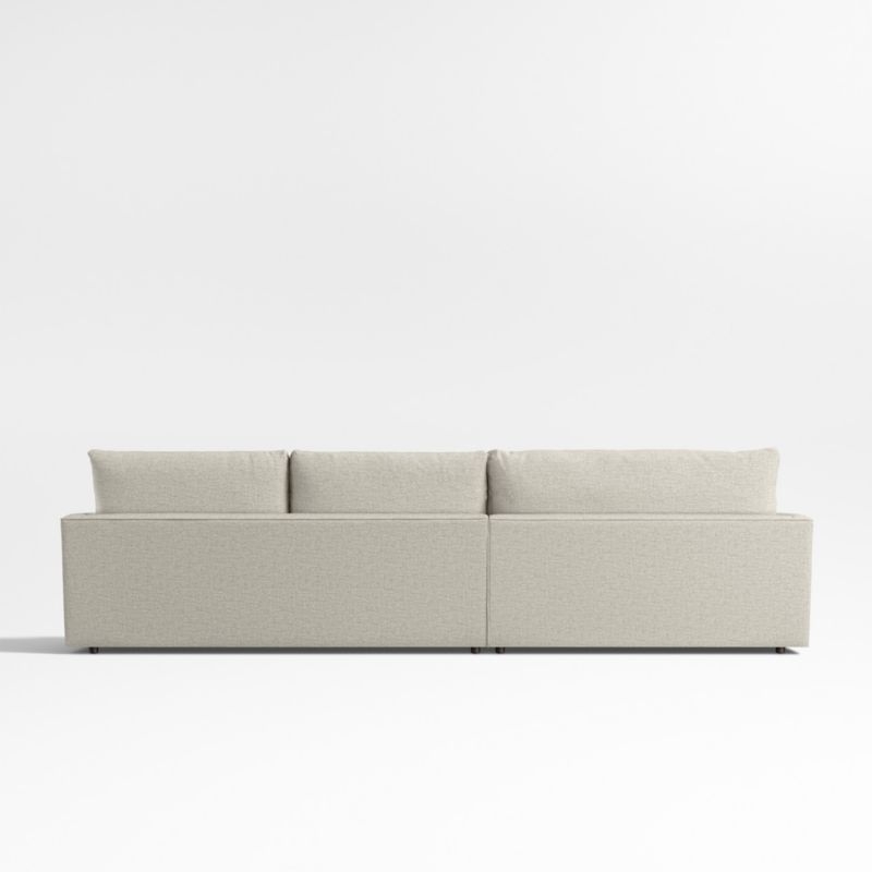 Lounge Classic 2-Piece Sectional Sofa with Double Chaise - Image 2